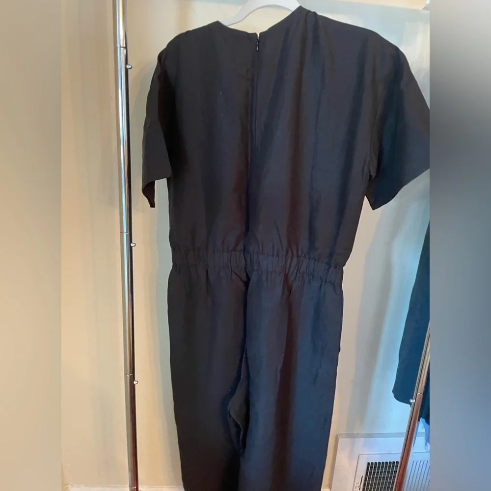 Eileen Fisher cropped jumpsuit - Picture 2 of 4